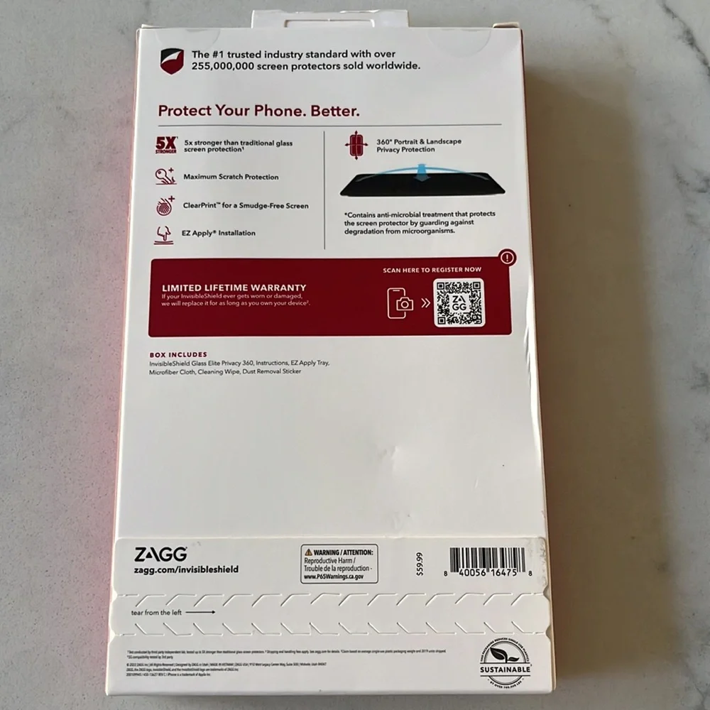 iPhone 14 Pro Max ZAGG Privacy Screen Protector